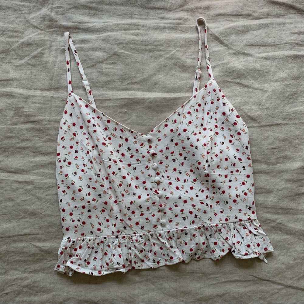 Floral Crop Top